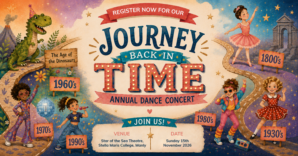 Bluebird Creative Dance Studio Freshwater Manly Northern Beaches 2026 Concert
